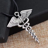 Silver Plated Registered Nurse Necklace nurse necklace rn necklace registered nurse necklace