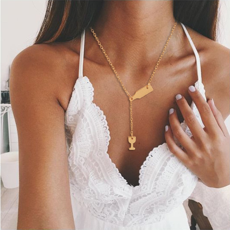 wine necklace wine glass necklace wine bottle necklace wine bottle and glass necklace wine glass necklace jewelry wine pouring necklace pouring wine necklace wine molecule necklace