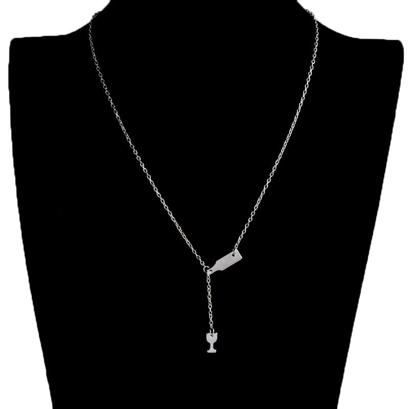 wine necklace wine glass necklace wine bottle necklace wine bottle and glass necklace wine glass necklace jewelry wine pouring necklace pouring wine necklace wine molecule necklace