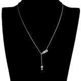 Wine Lover Pendant Necklace wine necklace wine glass necklace wine bottle necklace wine bottle and glass necklace wine glass necklace jewelry wine pouring necklace pouring wine necklace wine molecule necklace