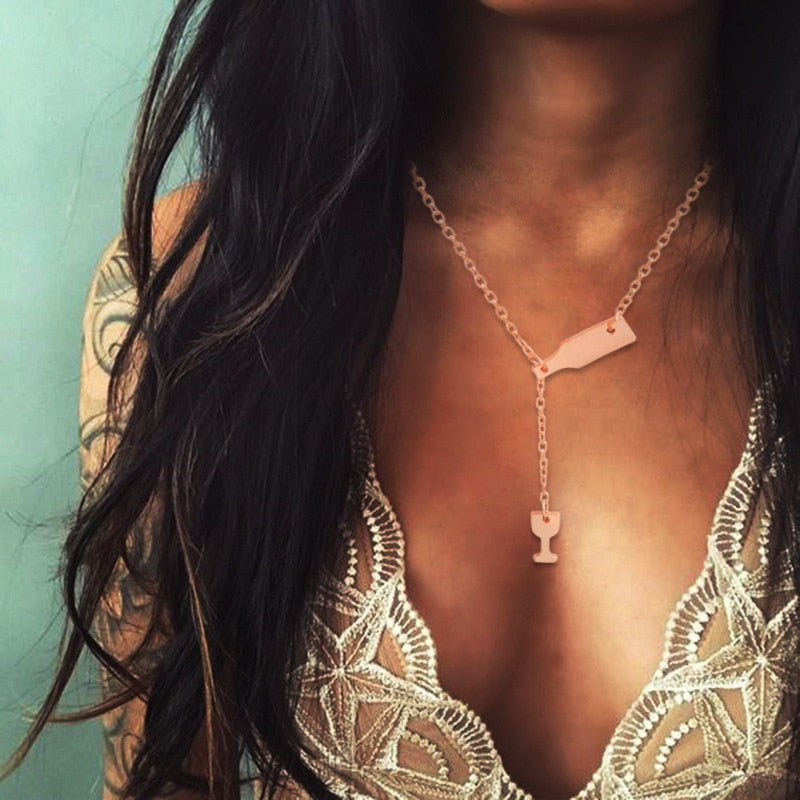 wine necklace wine glass necklace wine bottle necklace wine bottle and glass necklace wine glass necklace jewelry wine pouring necklace pouring wine necklace wine molecule necklace