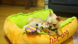 Hot Dog Pet Bed hot dog bed, hot dog dog bed, hot dog sofa, hot dog pet bed, hot dog bun dog bed