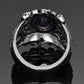 Sterling Silver Amethyst Vintage Ring