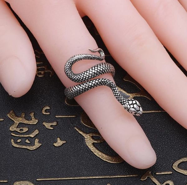 Silver Snake Ring