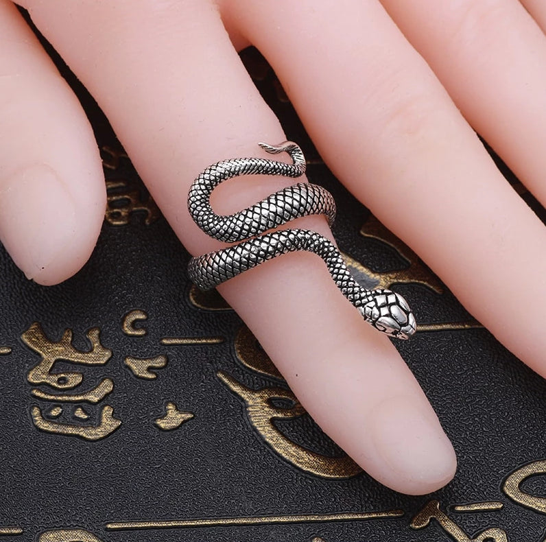 Silver Snake Ring