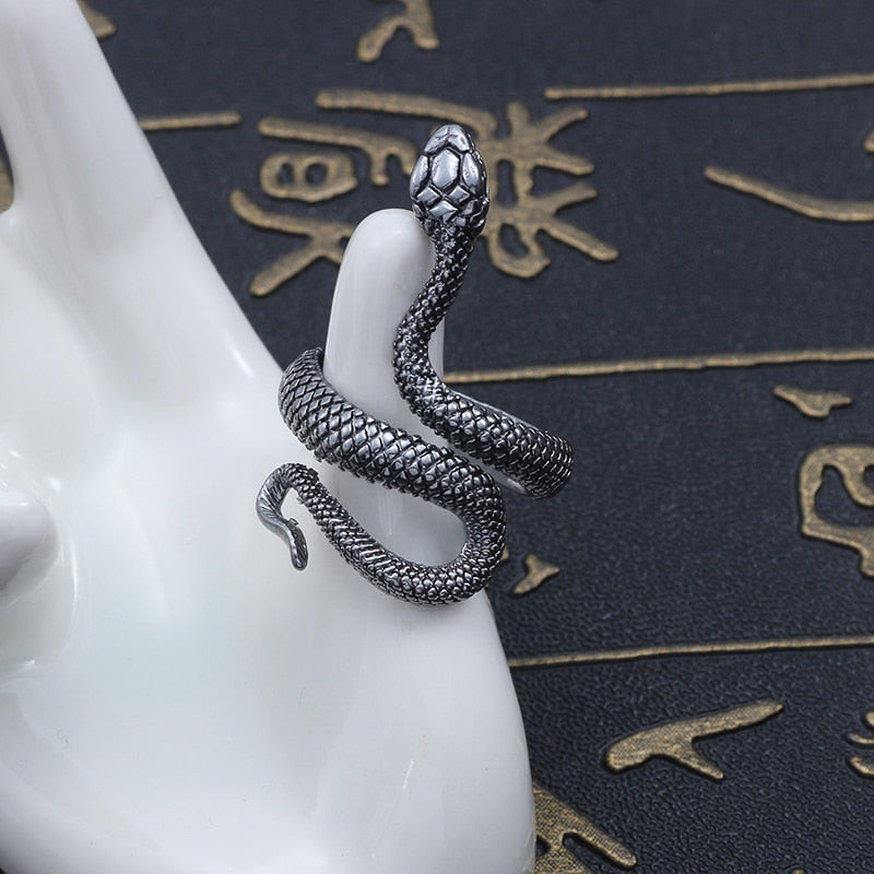 Silver Snake Ring
