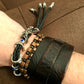 Classic Leather Dragon Bracelet