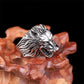 Stainless Steel Wolf Head Ring