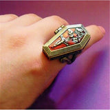 Coffin Ring coffin shaped ring