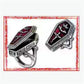 coffin shaped ring