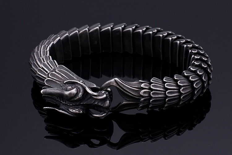 Stainless Steel Dragon Bracelet