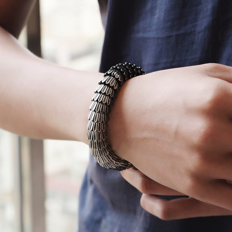 Stainless Steel Dragon Bracelet