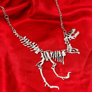 Dinosaur Necklace dinosaur necklace t rex necklace dinosaur skeleton necklace