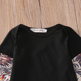 Sleeve Tattoo Print Baby Romper Bodysuit Sleeve Tattoo Print Baby Romper Bodysuit