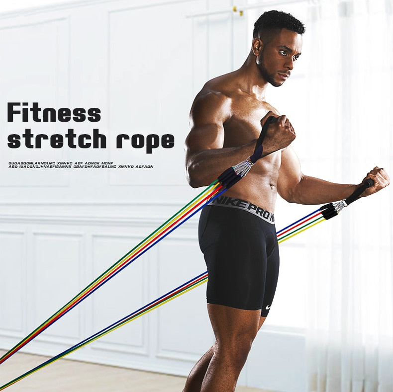 Home Workout Resistance Band Set Secondary image