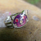 cat ring, silver cat ring, kitty ring
