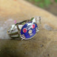cat ring, silver cat ring, kitty ring