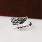 Angel Wing Sterling Silver Ring