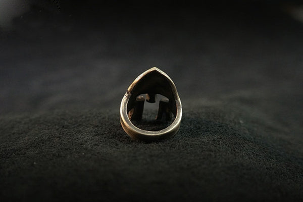Spartan Battle Worn Helmet Ring