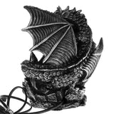 Fantasy Dark Dragon Plasma Ball Figurine Fantasy Dark Dragon Plasma Ball Figurine