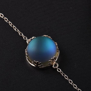 Aurora Borealis Necklace vintage aurora borealis crystal necklace