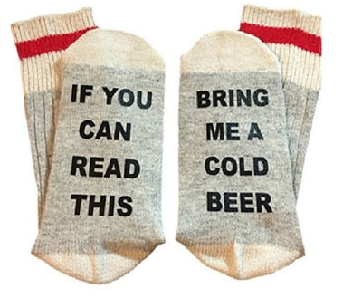 If You Can Read This Bring Me A Cold Beer 2 Socks Main image