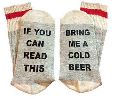 If You Can Read This Bring Me A Cold Beer 2 Socks