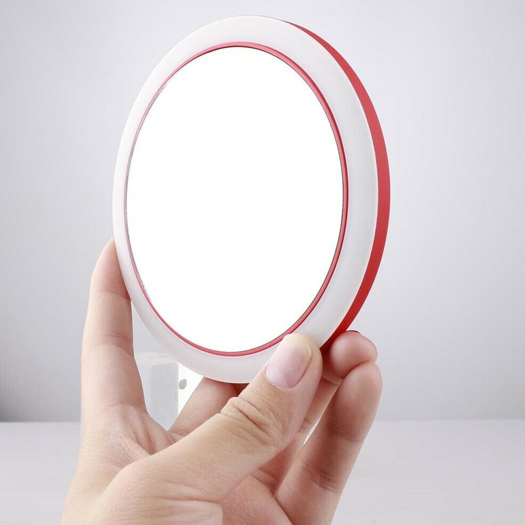 led compact mirror compact mirror with light light up compact mirror compact makeup mirror with lights compact magnifying mirror with light pocket mirror with lights