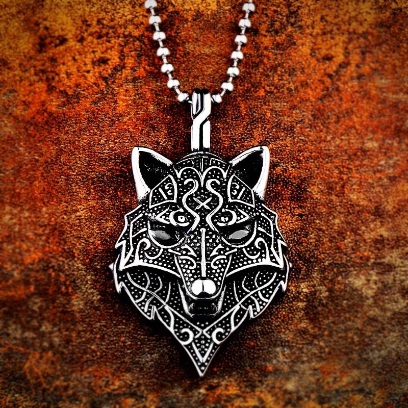 wolf necklace