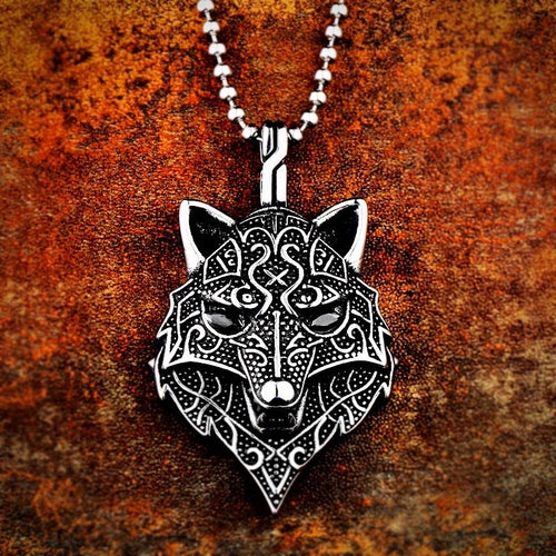 wolf necklace