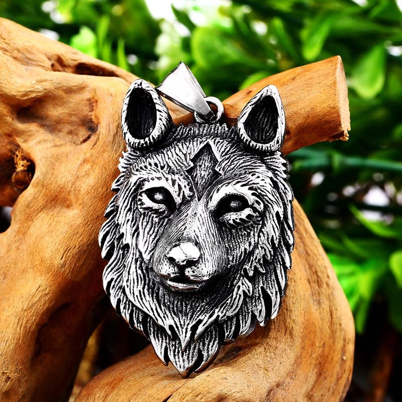 wolf necklace