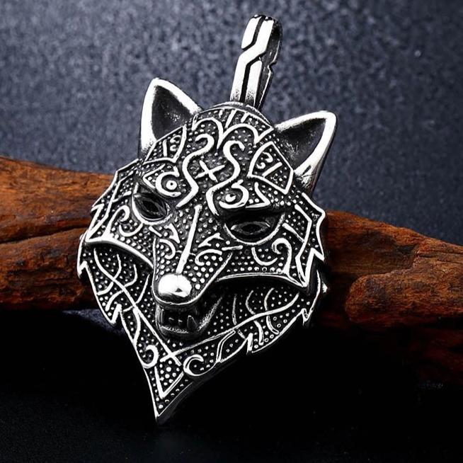 wolf necklace