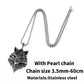 wolf necklace