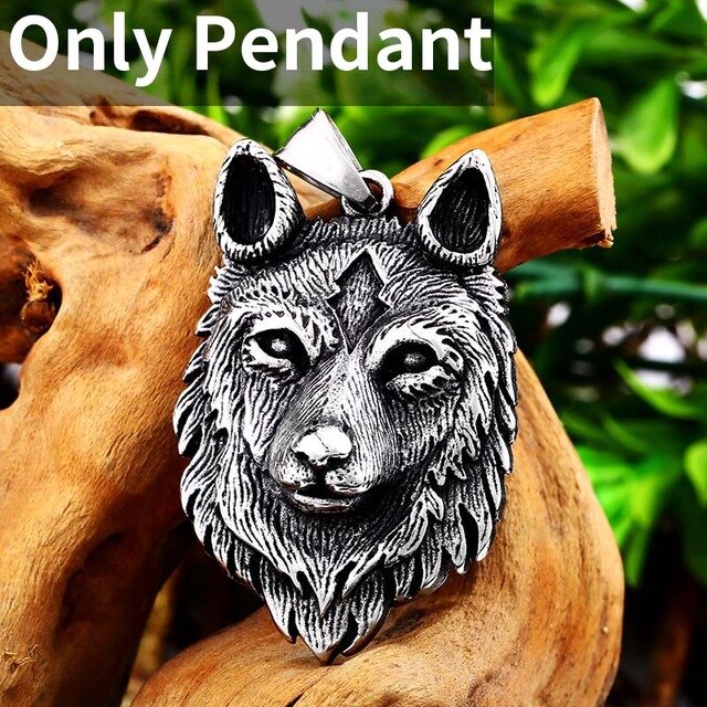 wolf necklace