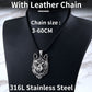 wolf necklace