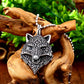 wolf necklace