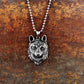 wolf necklace