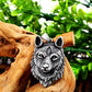wolf necklace