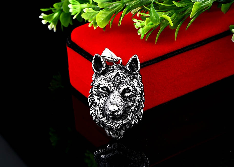 wolf necklace