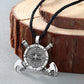 Axes & Shield Pendant Necklace