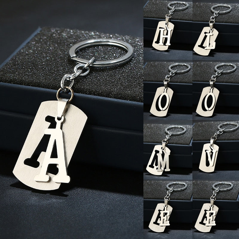 A-Z Letter Keychain Main image