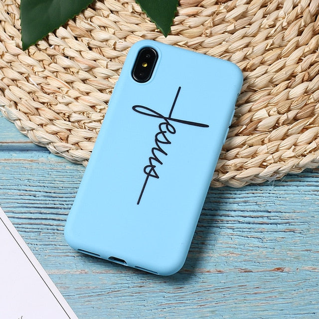 Faith In Jesus iPhone Christian Religion Phone Case Secondary image