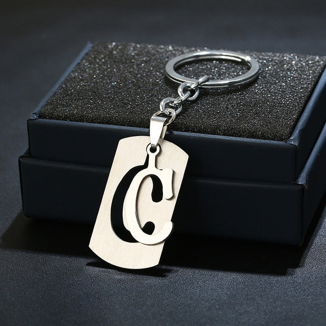 A-Z Letter Keychain