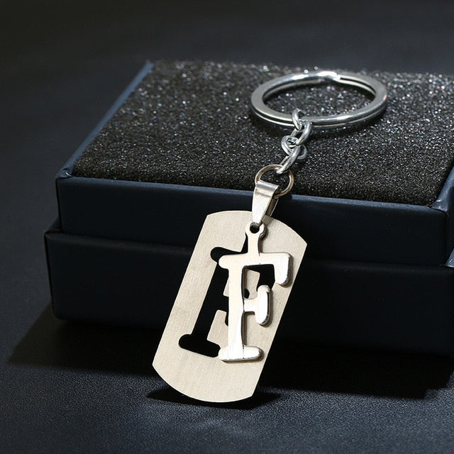 A-Z Letter Keychain