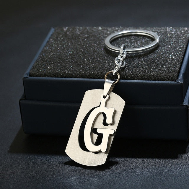 A-Z Letter Keychain