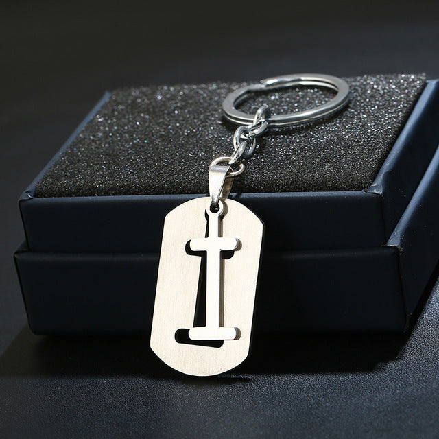 A-Z Letter Keychain