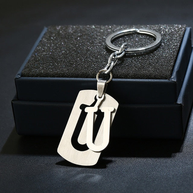 A-Z Letter Keychain