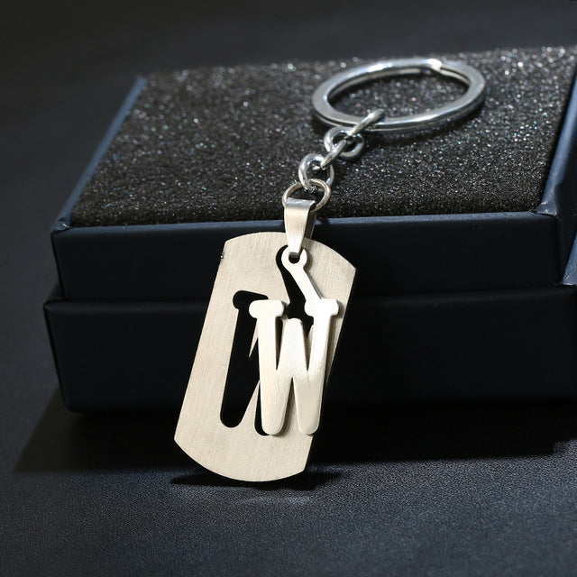 A-Z Letter Keychain