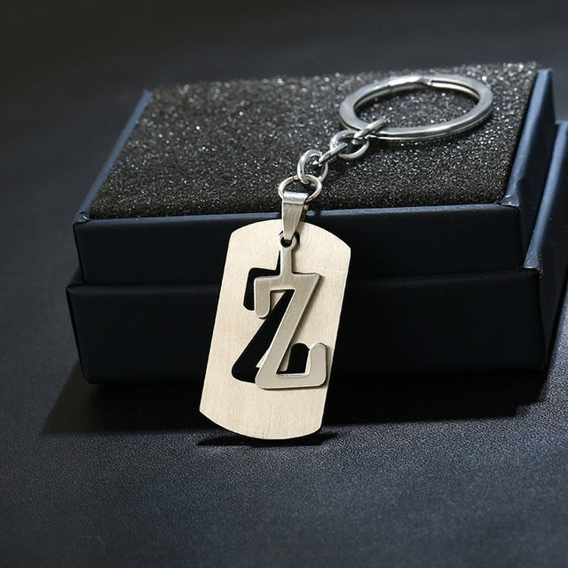 A-Z Letter Keychain