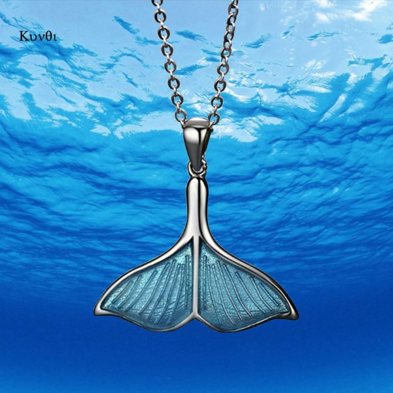 mermaid necklace mermaid tail necklace mermaid pendant necklace